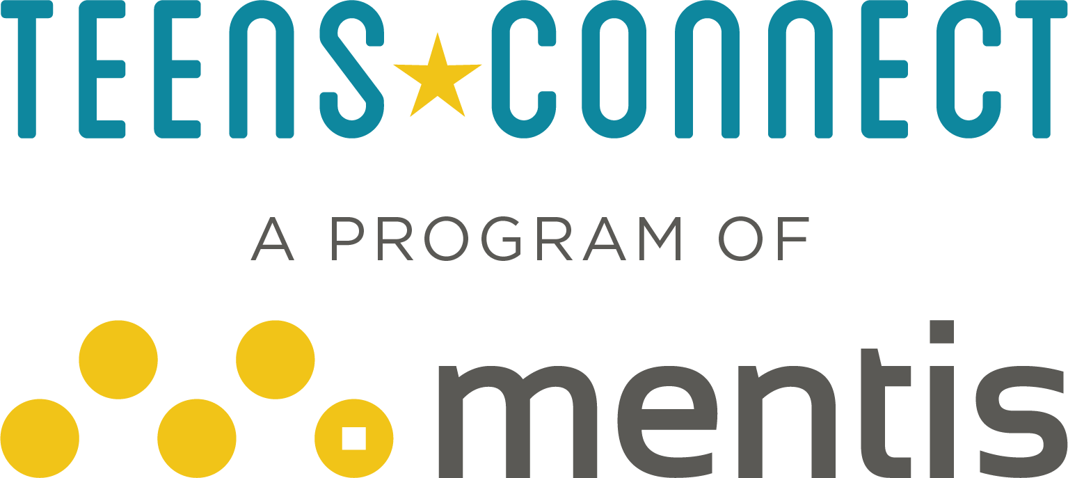TC+Mentis logo mentis vs teens connect logo